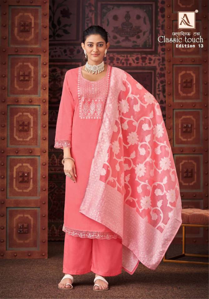 Classic Touch 13 By Alok Suit Jam Cotton Dress Material Catalog